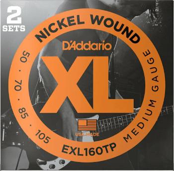 D'Addario EXL160TP Struny pro baskytaru