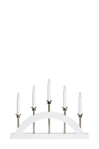 Markslöjd Bridge bílý svícen