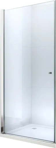 MEXEN Pretoria Sprchové dveře křídlové 85, transparent, chrom se stěnovým profilem 852-085-000-01-00