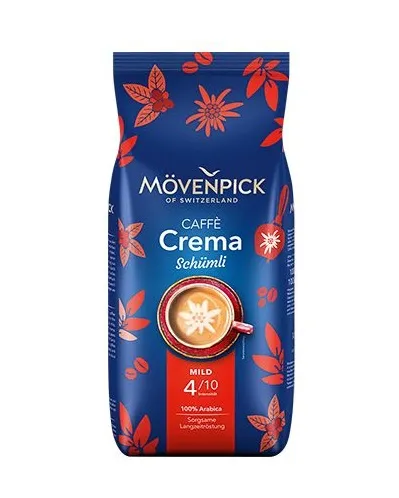 Mövenpick Caffé Crema Schümli 100% Arabica zrnková káva 1 kg