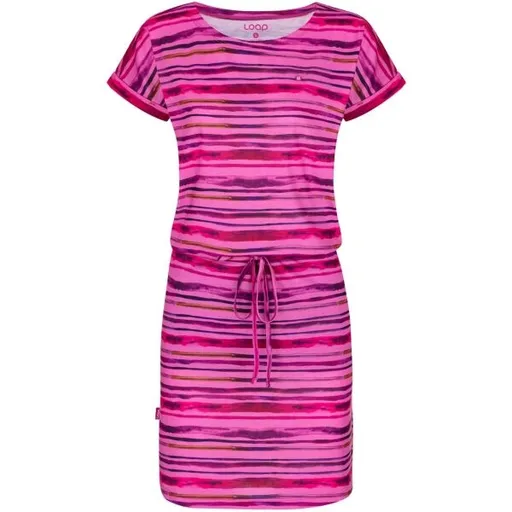 LOAP ANAKONDA Dámské šaty, růžová, velikost