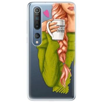 iSaprio My Coffe and Redhead Girl pro Xiaomi Mi 10 / Mi 10 Pro (coffread-TPU3_Mi10p)