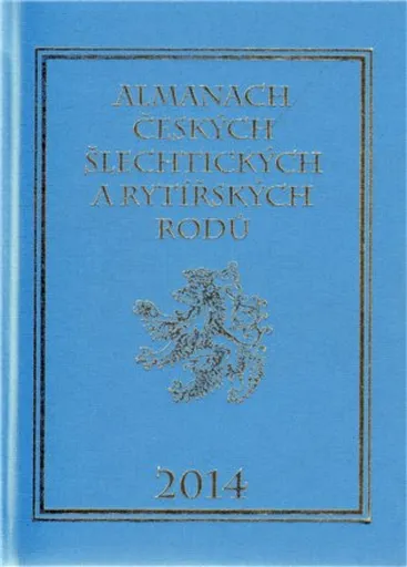 Almanach českých šlechtických a rytířských rodů 2014 - Karel Vavřínek