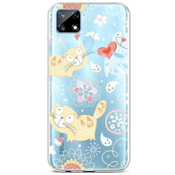 TopQ Realme 7i silikon Happy Cats 62504 (Sun-62504)