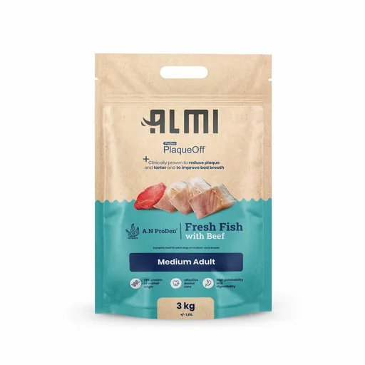 ALMI Medium Adult Granule s mořskou řasou, 3kg