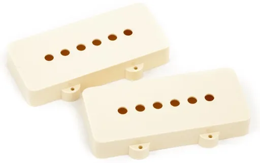 Fender Jazzmaster Pickup Covers, Aged White