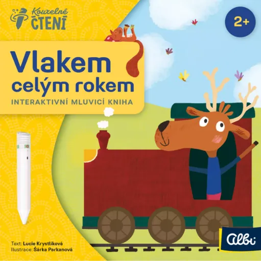 Leporelo Vlakem celým rokem - Kouzelné čtení Albi
