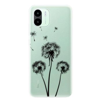 Odolné silikonové pouzdro iSaprio - Three Dandelions - black - Xiaomi Redmi A1 / A2