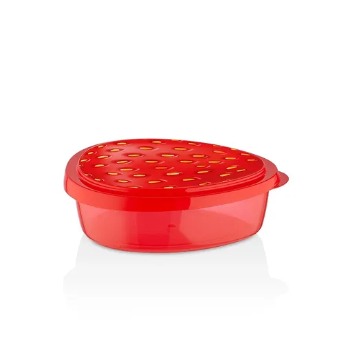 Plastová dóza QLUX 800ml jahoda