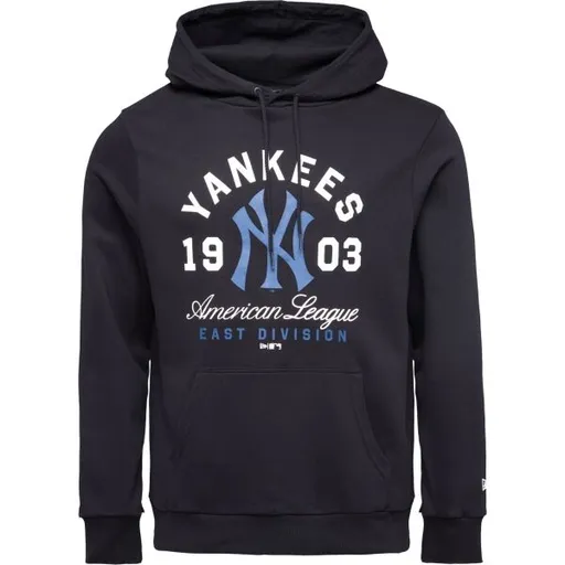 New Era NEW YORK YANKEES MLB WORDMARK HOODIE Pánská mikina, černá, velikost