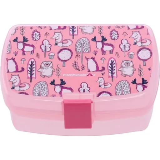 Crossroad LUNCH BOX Svačinový box, růžová, velikost