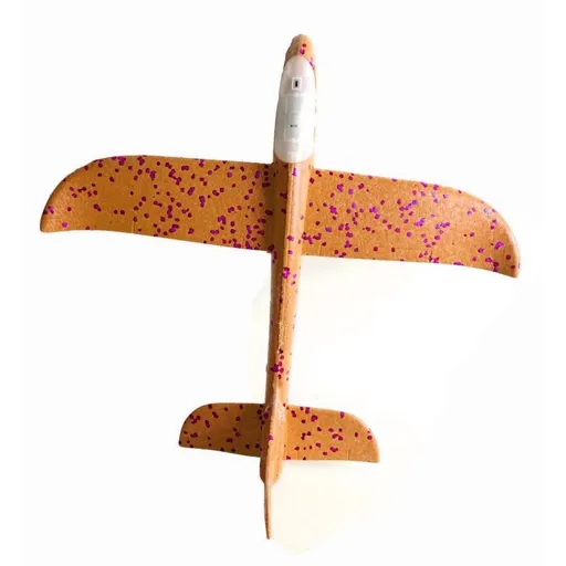 Alltoys Pěnové letadlo 48 cm oranžové