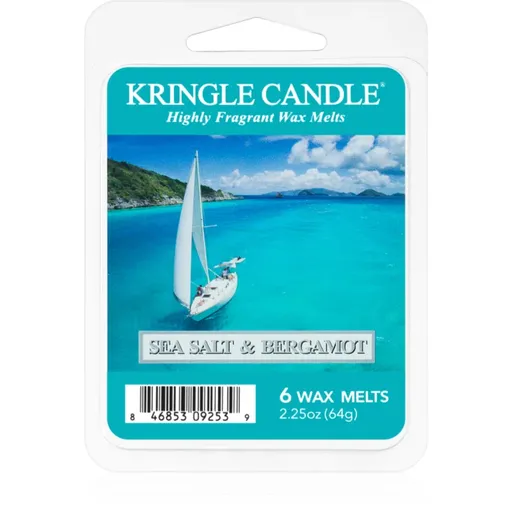 Kringle Candle Sea Salt & Bergamot vosk do aromalampy 64 g