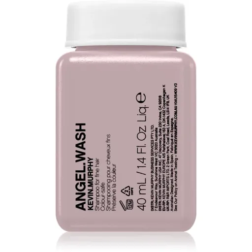 Kevin Murphy Angel Wash zkrášlující a regenerační šampon pro jemné, barvené vlasy 40 ml