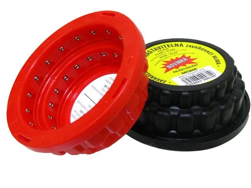 TORO Hlava kuličková zavařovací, průměr  11 cm Varianta: ČERVENÁ