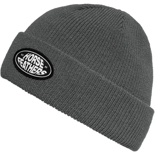Horsefeathers DEL Pánská zimní čepice, šedá, velikost