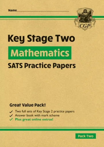 KS2 Maths Year 6 SATS Practice Papers: Pack 2 - for the 2026 tests (with free Online Extras) - CGP Books