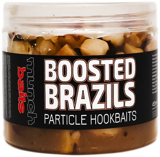 Munch baits nakládaný brazilský ořech boosted brazils 450 ml