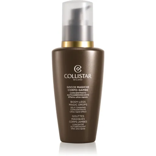 Collistar Magic Drops Body-Legs Self-Tanning Concentrate samoopalovací emulze na tělo a nohy 125 ml