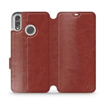 Flipové pouzdro na mobil Honor 8X v provedení  Brown