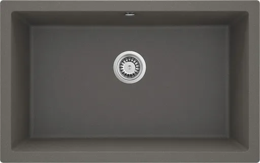 DEANTE Corda antracit metalic Granitový dřez pod desku spodní montáž ZQA_T10D
