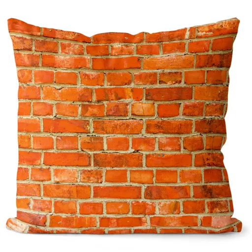 IMPAR Polštář Cihly 40x40 cm (Velikost: 55 x 55 cm)