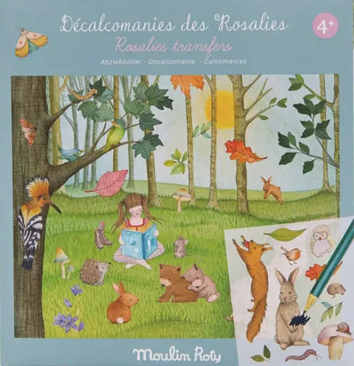 Propisovací obrázky Les Rosalies