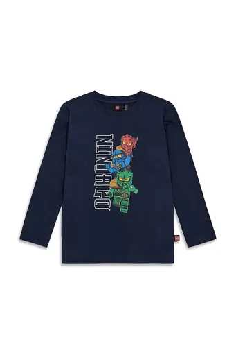 Dětské bavlněné tričko s dlouhým rukávem Lego LWTAFFY 622