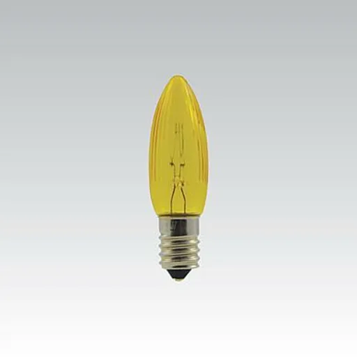 NBB Žárovka vánoční E10 14V 3W žlutá 374005000