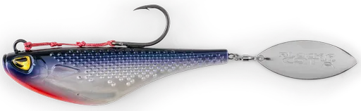 Black cat nástraha mad flash spin tail special prey 14 cm 82 g