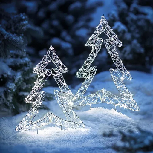 LED zahradní zápich Strom