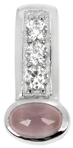 Silver Cat Stříbrný přívěsek s kočičím okem Colored stones SC175