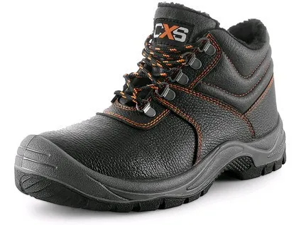 Obuv kotníková CXS STONE APATIT WINTER 02, zimní, černá, vel. 36