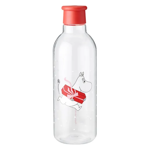Láhev na vodu MOOMIN 750 ml, červená, tritan, RIG-TIG