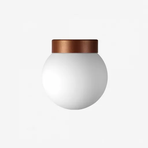 LUCIS stropní a nástěnné svítidlo POLARIS S 8,3W LED 4000K sklo bronz opál BS14.L2.200.73