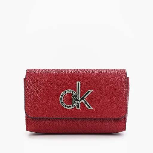 Calvin Klein dámská vínová ledvinka Re-Lock K60K605584 OS
