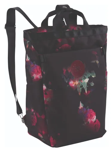 Dámský batoh a kabelka 2v1 Nitro Mojo Black Rose