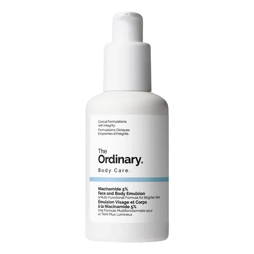 The Ordinary Emulze proti pigmentovým skvrnám Niacinamide 5% (Face & Body Emulsion) 100 ml