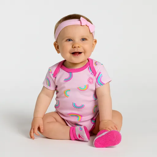 Converse rainbows 3pc box set 0-6m