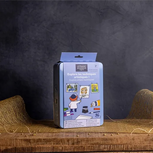 LEFRANC BOURGEOIS Dětský set barev - objevování technik Lefranc Bourgeois