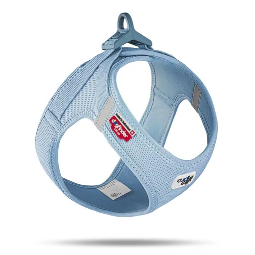 Curli Postroj pro psy se sponou Air-Mesh Skyblue 2XS, 2-4 kg