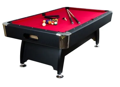 GamesPlanet® 9515 Kulečníkový stůl pool billiard kulečník 8 ft s vybavením
