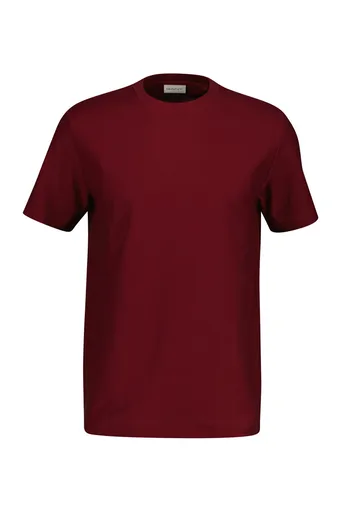 TRIČKO GANT TWILL TEXTURE T-SHIRT PLUMPED RED
