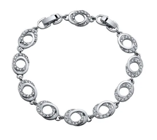 CRYSTalp Okouzlující náramek se Swarovski krystaly Orbita 22210.R