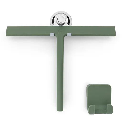 Gütewerk by blumfeldt Blaze, stěrka na sprchu, 28 cm, silikonový potah, jádro z nerezové oceli, moderní design