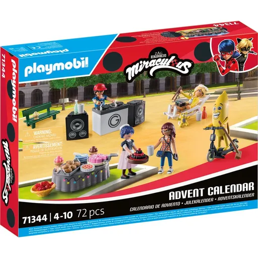 PLAYMOBIL® 71344 adventní kalendář Kouzelná Beruška a Černý kocour