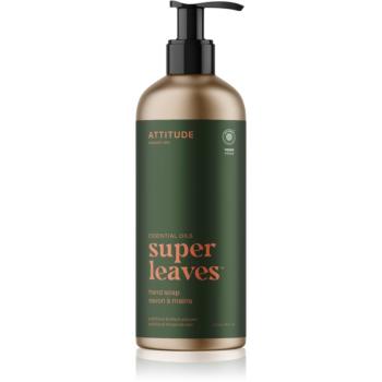 Attitude Super Leaves Essentials přírodní mýdlo na ruce Patchouli & Black Pepper 473 ml