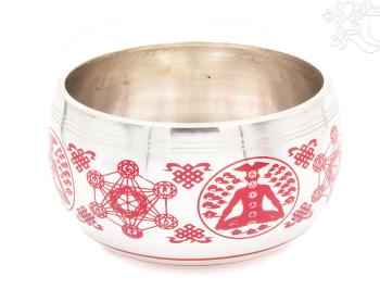 Színes lingam hangtál - 13 cm