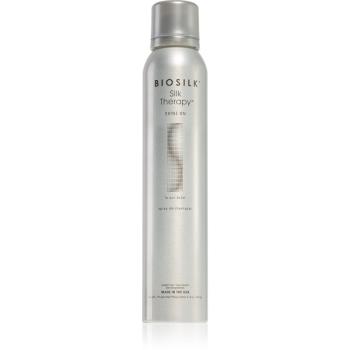 Biosilk Silk Therapy Shine On stylingový sprej pro lesk a hebkost vlasů 150 g