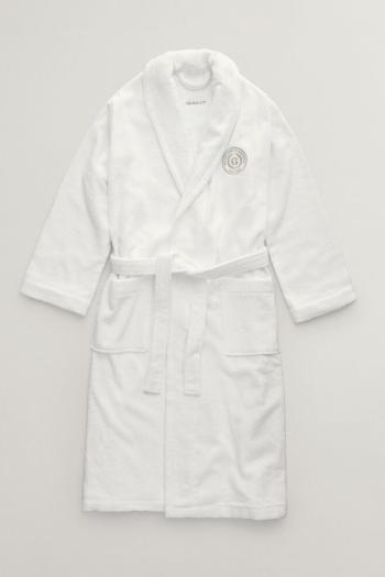 ŽUPAN GANT CREST ROBE WHITE